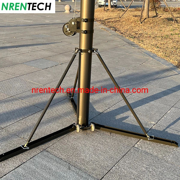 6m Manual Operation Telescopic Mast Nr-M1700-6000 Telescoping Mast