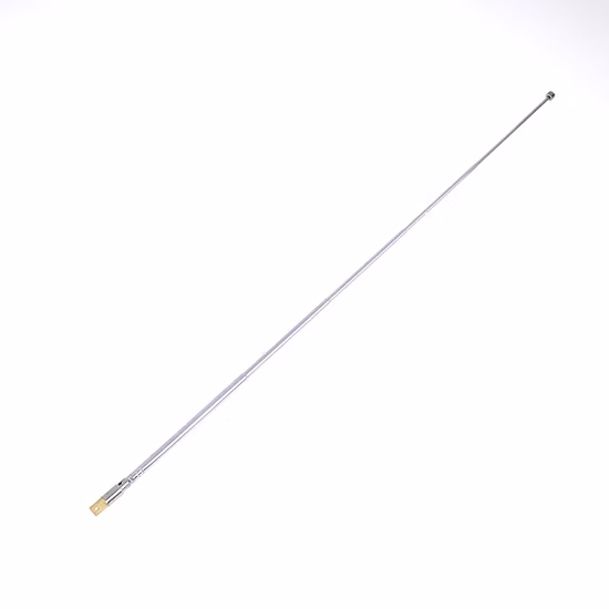 Antenne radio FM personnalisée Shomea en acier inoxydable avec base rotative